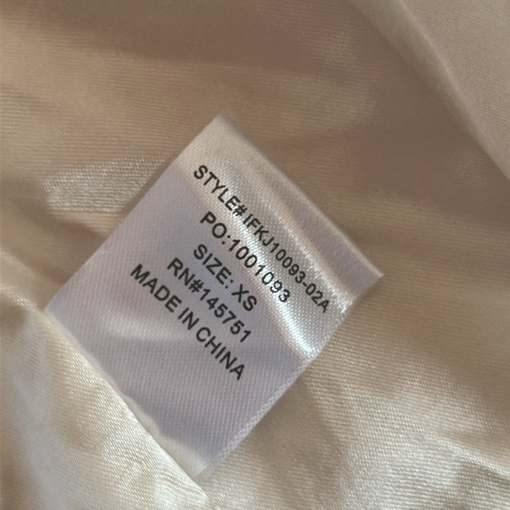 ALTAR’d State Elegant Cream Jacket size Xs NWOT - Picture 8 of 9